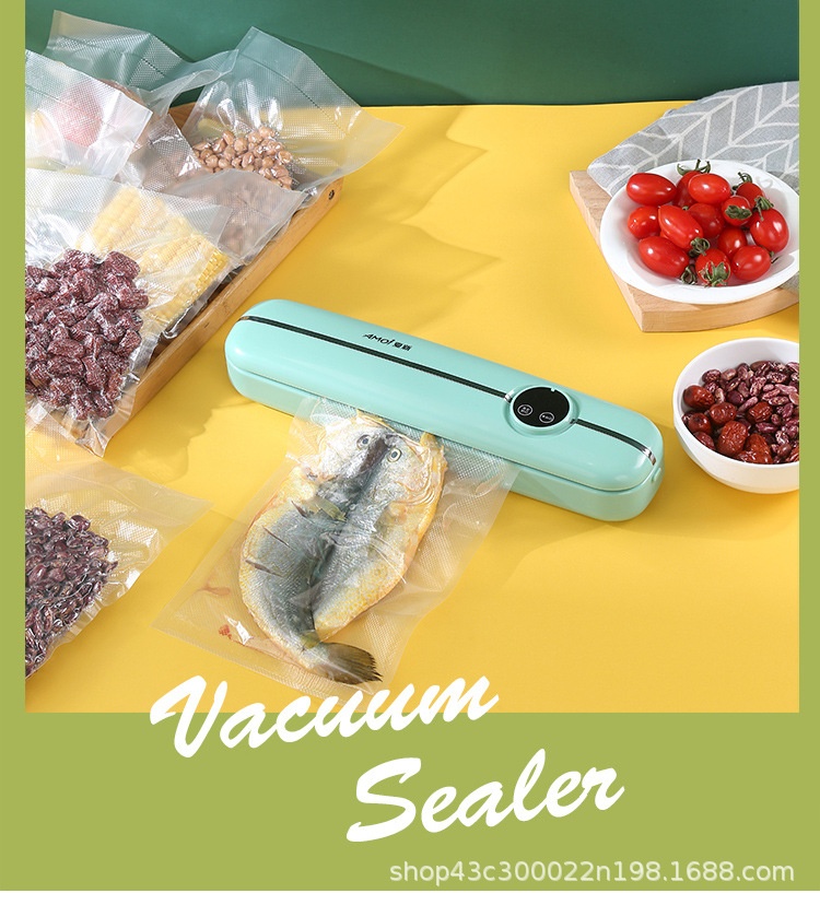 限時搶購 自動家用真空封口機/食品不裝機/小型保鮮密封塑機抽真空壓縮