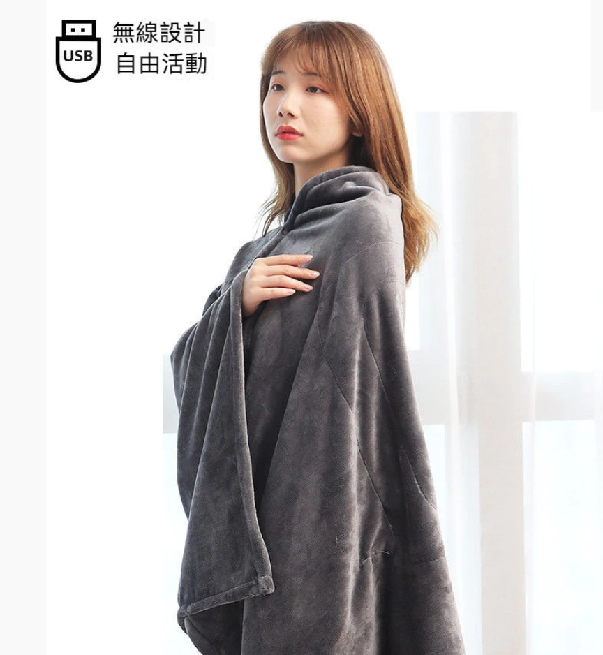 【官方正品】石墨烯電熱發熱暖毯 15秒發熱,可水洗,不管是在家用,辦公室,戶外 都能給你帶來溫暖~~